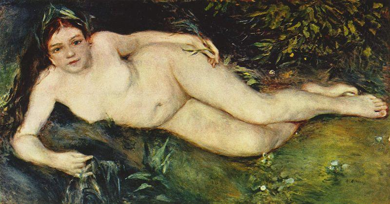 Pierre-Auguste Renoir Nymphe an der Quelle china oil painting image
